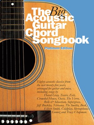 cover image of The Big Acoustic Guitar Chord Songbook